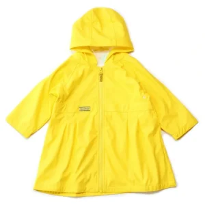 Online Girls Solid Yellow Raincoat - CaringForTots - Professional Baby and Children's Products | Caring for Growth, Caring for Every Moment