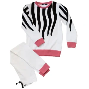 Best Sale Girls Zebra Loungewear Set - CaringForTots - Professional Baby and Children's Products | Caring for Growth, Caring for Every Moment