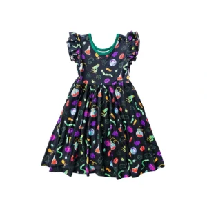 Fashion Going Viral Microbiology Bamboo Twirl Dress - CaringForTots - Professional Baby and Children's Products | Caring for Growth, Caring for Every Moment