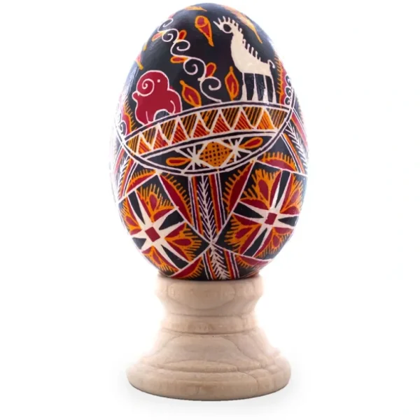 Store Goose Real Blown Out Ukrainian Easter Egg 3 - CaringForTots - Professional Baby and Children's Products | Caring for Growth, Caring for Every Moment