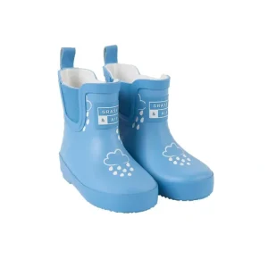 Best Sale Grass & Air Shortie Adventure Boot With Bag - Cornflower Blue - CaringForTots - Professional Baby and Children's Products | Caring for Growth, Caring for Every Moment