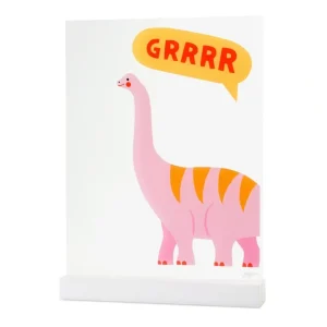 Discount Grrr Dino-mite Acrylic Table Top Sign - CaringForTots - Professional Baby and Children's Products | Caring for Growth, Caring for Every Moment