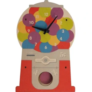 Shop Gumball Pendulum 3-D Clock - CaringForTots - Professional Baby and Children's Products | Caring for Growth, Caring for Every Moment