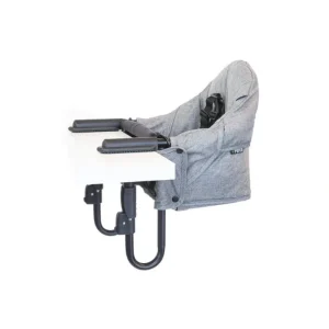 Shop Guzzie + Guss Perch Hanging Highchair - Salt + Pepper - CaringForTots - Professional Baby and Children's Products | Caring for Growth, Caring for Every Moment