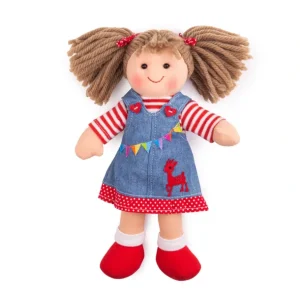 Cheap Hattie Doll - Small By Bigjigs Toys Us - CaringForTots - Professional Baby and Children's Products | Caring for Growth, Caring for Every Moment