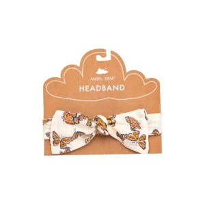 Shop Headband - Painted Monarch Butterflies - CaringForTots - Professional Baby and Children's Products | Caring for Growth, Caring for Every Moment