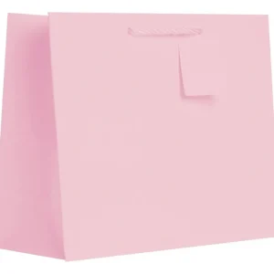 Online Heavyweight Solid Color Large Gift Bags, Matte Pastel Pink - CaringForTots - Professional Baby and Children's Products | Caring for Growth, Caring for Every Moment