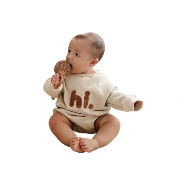 Shop All | hi. Bubble Romper - CaringForTots - Professional Baby and Children's Products | Caring for Growth, Caring for Every Moment