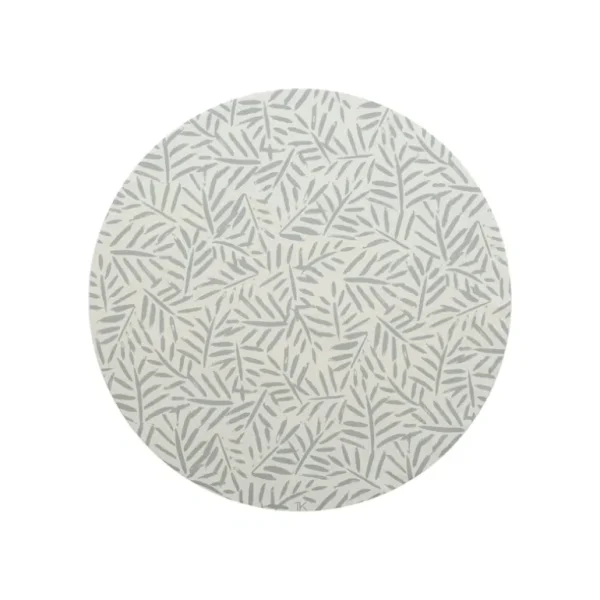 Sale High Chair Splat Mats | Ocean Leaves - Stone - CaringForTots - Professional Baby and Children's Products | Caring for Growth, Caring for Every Moment