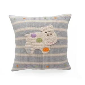 Sale Hippo 10" Pillow - CaringForTots - Professional Baby and Children's Products | Caring for Growth, Caring for Every Moment