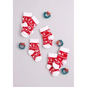 Online Holiday Fair Isle Sock - CaringForTots - Professional Baby and Children's Products | Caring for Growth, Caring for Every Moment