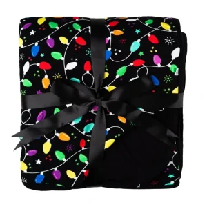 Best Holiday Lights | Double Layer Bamboo Adult Blanket - CaringForTots - Professional Baby and Children's Products | Caring for Growth, Caring for Every Moment