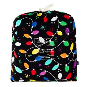 Fashion Holiday Lights | Full Sheet & Pillow Case - CaringForTots - Professional Baby and Children's Products | Caring for Growth, Caring for Every Moment
