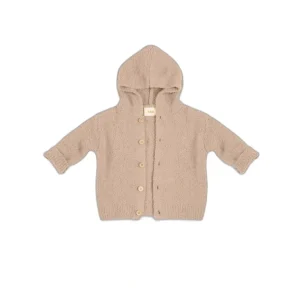 Best Hooded Cardigan - Fuzzy - CaringForTots - Professional Baby and Children's Products | Caring for Growth, Caring for Every Moment