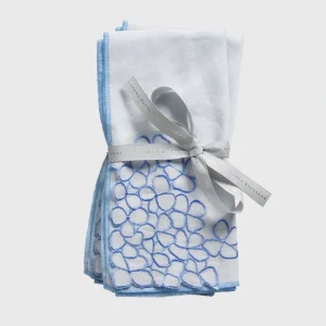 Best Hydrangea Dinner Napkins, Blue, Set Of Two - CaringForTots - Professional Baby and Children's Products | Caring for Growth, Caring for Every Moment