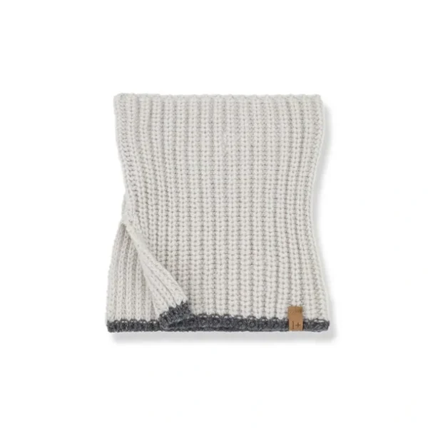 Shop All | 1+ in the family Liam Neck Warmer - Oatmeal - CaringForTots - Professional Baby and Children's Products | Caring for Growth, Caring for Every Moment