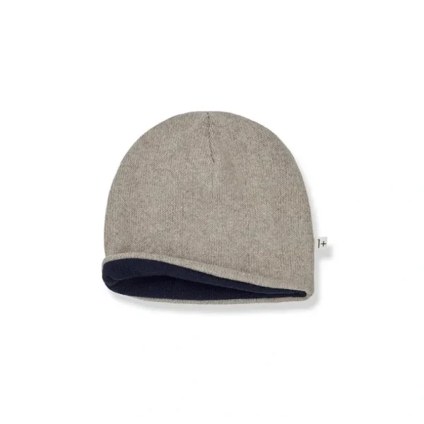 Shop All | 1+ in the family Nick Beanie - Taupe - CaringForTots - Professional Baby and Children's Products | Caring for Growth, Caring for Every Moment