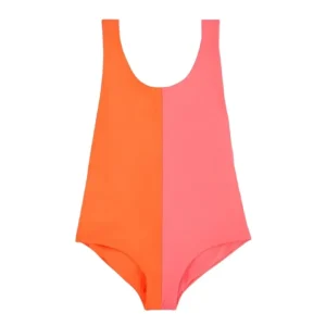 Flash Sale Isabelle Orange Pink One Piece - CaringForTots - Professional Baby and Children's Products | Caring for Growth, Caring for Every Moment