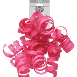Hot Jillson & Roberts Grosgrain Curlie Gift Bows, Magenta - CaringForTots - Professional Baby and Children's Products | Caring for Growth, Caring for Every Moment