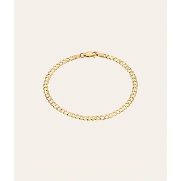 Shop All | 14k Gold Cuban Link Anklet - CaringForTots - Professional Baby and Children's Products | Caring for Growth, Caring for Every Moment