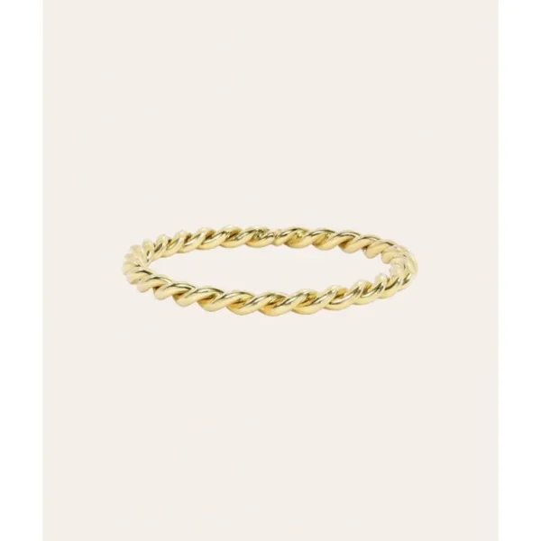 Shop All | 14k Gold Twist Band - CaringForTots - Professional Baby and Children's Products | Caring for Growth, Caring for Every Moment