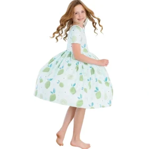 Cheap Key Lime Cutie S/s Pocket Twirl Dress - CaringForTots - Professional Baby and Children's Products | Caring for Growth, Caring for Every Moment