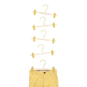 New Kids Clip Hangers In Butter - CaringForTots - Professional Baby and Children's Products | Caring for Growth, Caring for Every Moment