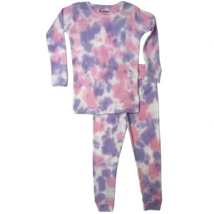 Cheap Kids Cotton Tie Dye Pajamas - Matilda - CaringForTots - Professional Baby and Children's Products | Caring for Growth, Caring for Every Moment