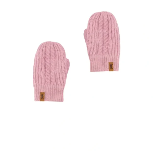 New Knitted Mittens Ancient Rose - CaringForTots - Professional Baby and Children's Products | Caring for Growth, Caring for Every Moment