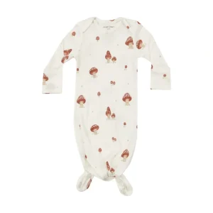 Cheap Knotted Gown - Mushrooms - CaringForTots - Professional Baby and Children's Products | Caring for Growth, Caring for Every Moment
