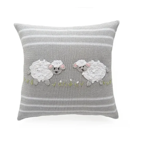 Cheap Lamb 10" Pillow, Grey - CaringForTots - Professional Baby and Children's Products | Caring for Growth, Caring for Every Moment