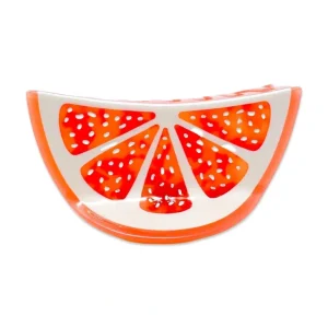 Shop Large Grapefruit Slice Hair Claw Clip - CaringForTots - Professional Baby and Children's Products | Caring for Growth, Caring for Every Moment