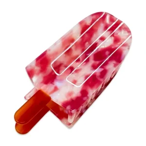Flash Sale Large Strawberry Cream Paleta Hair Claw - CaringForTots - Professional Baby and Children's Products | Caring for Growth, Caring for Every Moment