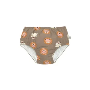 Fashion Lassig Swim Diaper - Choco - Wild Cats - CaringForTots - Professional Baby and Children's Products | Caring for Growth, Caring for Every Moment
