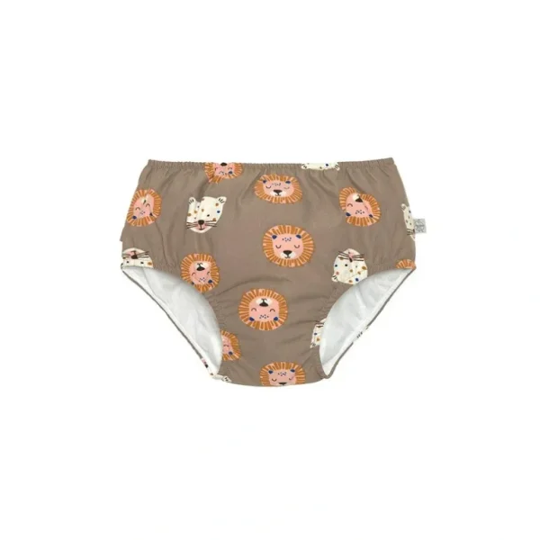 Fashion Lassig Swim Diaper - Choco - Wild Cats - CaringForTots - Professional Baby and Children's Products | Caring for Growth, Caring for Every Moment