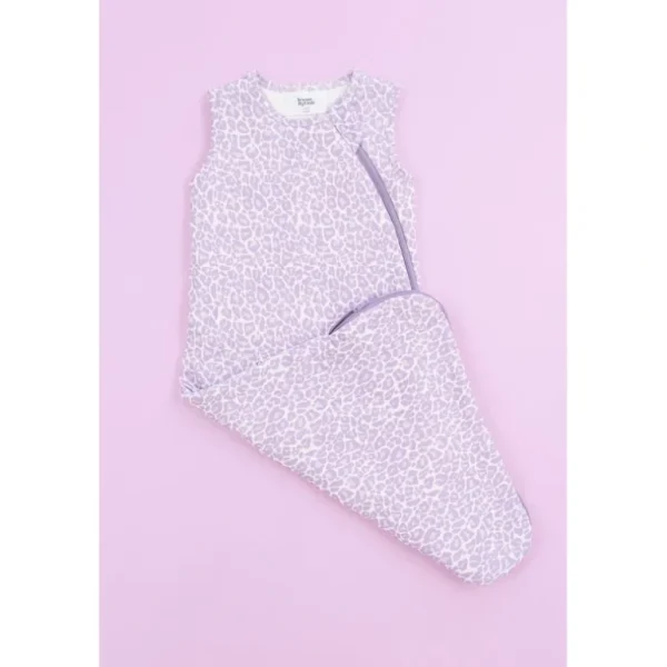 Store Lavender Leopard Dream Sleep Sack - CaringForTots - Professional Baby and Children's Products | Caring for Growth, Caring for Every Moment