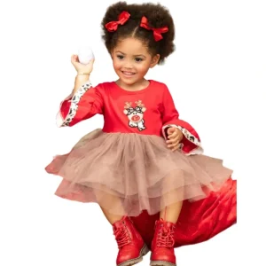 Best Lead The Way Reindeer Tutu Dress - CaringForTots - Professional Baby and Children's Products | Caring for Growth, Caring for Every Moment