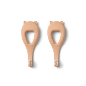 Cheap Liewood Janelle Toothbrush - 2 Pack - Tuscany Rose - CaringForTots - Professional Baby and Children's Products | Caring for Growth, Caring for Every Moment