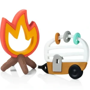 Discount Little Camper Baby Teether Toy Set - CaringForTots - Professional Baby and Children's Products | Caring for Growth, Caring for Every Moment