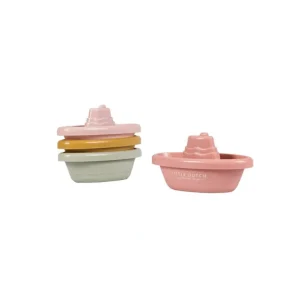 Discount Little Dutch Stackable Bath Boats - Pink - CaringForTots - Professional Baby and Children's Products | Caring for Growth, Caring for Every Moment