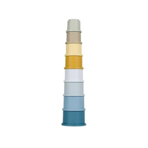 Cheap Little Dutch Stacking Cups - Blue - CaringForTots - Professional Baby and Children's Products | Caring for Growth, Caring for Every Moment