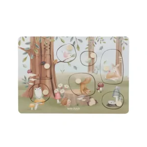 Store Little Dutch Wooden Sound Puzzle - Forest Friends - CaringForTots - Professional Baby and Children's Products | Caring for Growth, Caring for Every Moment