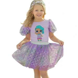 Cheap L.o.l. Surprise! Splash Queen Mermaid Tutu Skirt Set - CaringForTots - Professional Baby and Children's Products | Caring for Growth, Caring for Every Moment