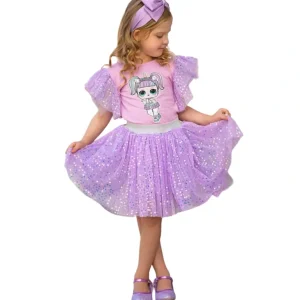 Hot L.o.l. Surprise! Unicorn Shimmer Tulle Skirt Set - CaringForTots - Professional Baby and Children's Products | Caring for Growth, Caring for Every Moment