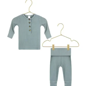 New Lou Lou Company Ford Ribbed Top, Bottoms + Hat Set - CaringForTots - Professional Baby and Children's Products | Caring for Growth, Caring for Every Moment
