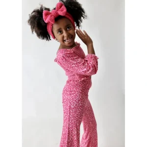 Best Love Leopard Dream Smocked Flare Set - CaringForTots - Professional Baby and Children's Products | Caring for Growth, Caring for Every Moment
