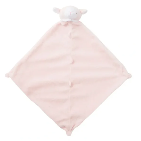 Outlet Lovie Blankie - Lamb Pink - CaringForTots - Professional Baby and Children's Products | Caring for Growth, Caring for Every Moment