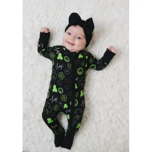 Cheap Lucky Vibes Dream Romper - CaringForTots - Professional Baby and Children's Products | Caring for Growth, Caring for Every Moment