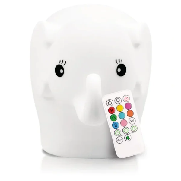 Sale LumiPets Elephant - Children's Nursery Touch Night Light - CaringForTots - Professional Baby and Children's Products | Caring for Growth, Caring for Every Moment