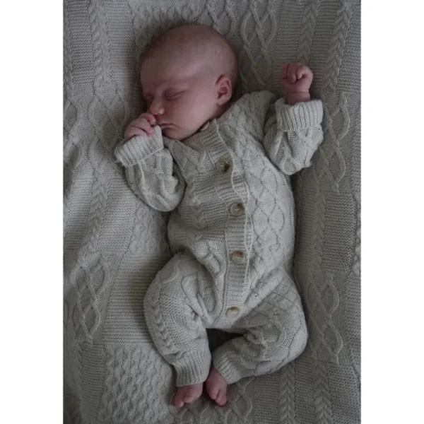 Flash Sale Luna + Luca Mixed Knit Baby Blanket - Natural - CaringForTots - Professional Baby and Children's Products | Caring for Growth, Caring for Every Moment